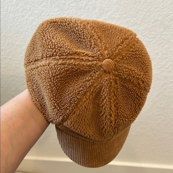 Shiraleah Chicago Sam Baseball Cap Tan Textured Cap - Picture 4 of 5